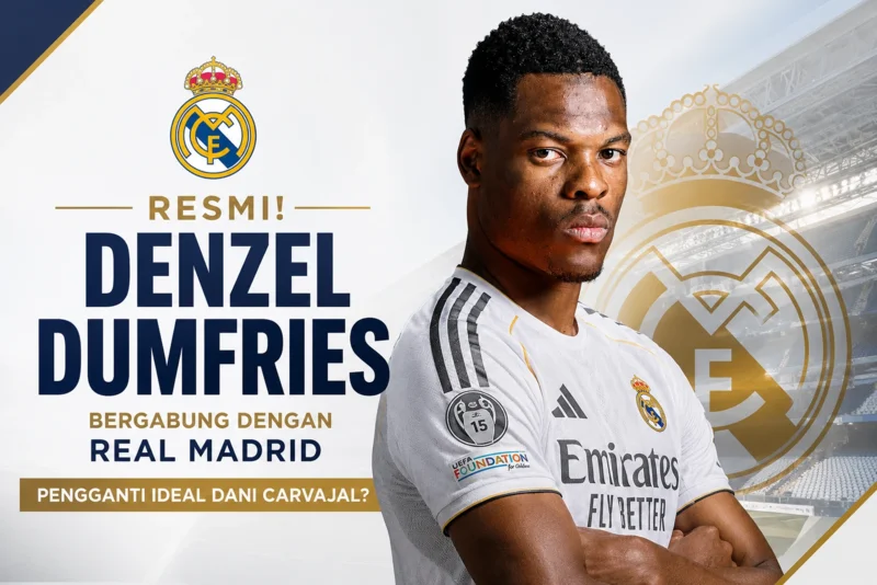 Resmi! Real Madrid Rekrut Denzel Dumfries, Pengganti Ideal Dani Carvajal.webp